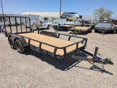 2026 Rawmaxx Trailers 77X16 T/A UTX Utility