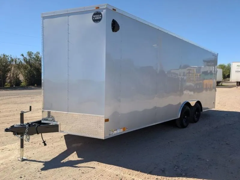 2026 Wells Cargo 8.5X20' T/A Facttrac DLX Hauler 