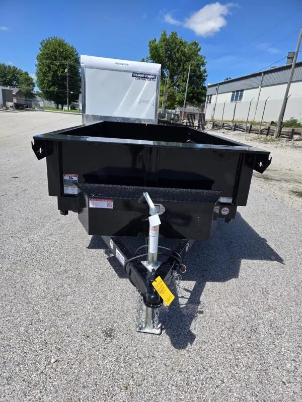 2025 Sure-Trac 6 X 10 SD Deckover Dump Trailer  7K Single Ram oSDVIGdn5xkw