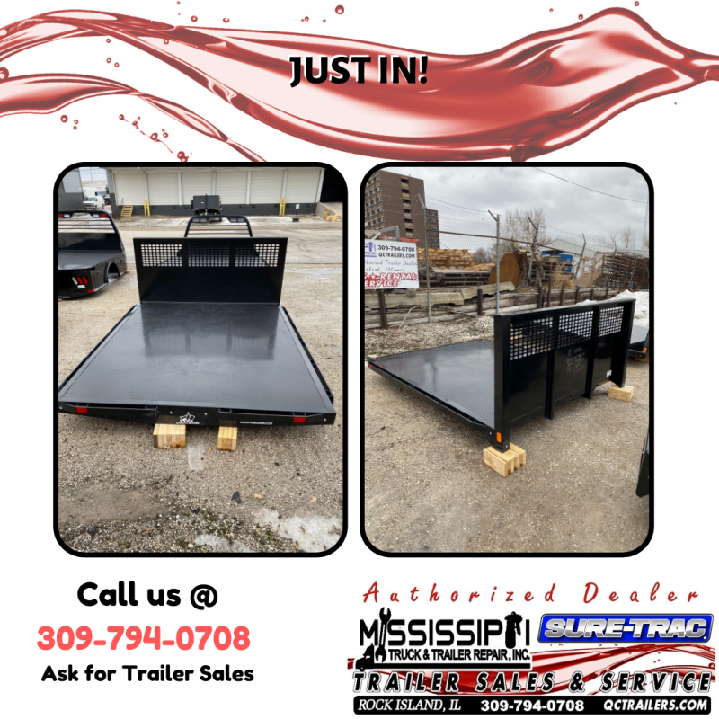 PL 10' L, 101" C/A, 34" Frame Stake Pocket Steel Flatbed PL 10' L, 101" C/A, 34" Frame Stake Pocket Steel Flatbed
