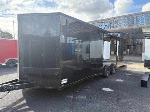 2025 Quality Cargo 8.5 24 TA3 Enclosed Car Hauler w/ Gull Wing