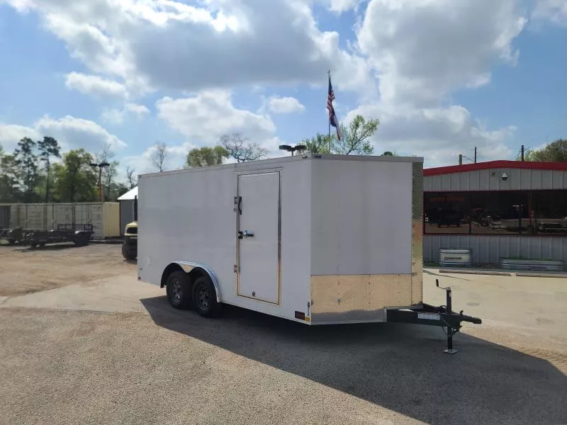 Stallion Manufacturing LLC 8.5 X 16TA3 Enclosed Cargo Trailer