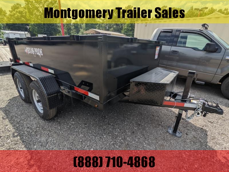 2023 Texas Pride Trailers 6x10 Dump Trailer Montgomery Trailer Sales in Conroe TX Flatbed
