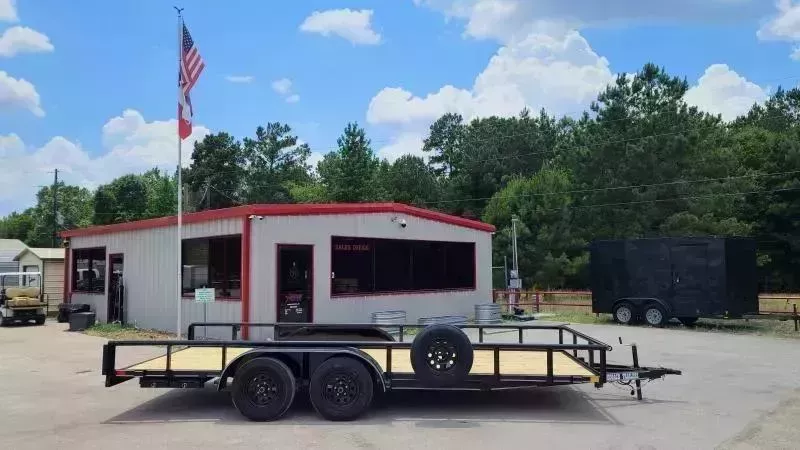 DAVIDSON 83 X 18 PIPETOP TRAILER WITH SLIDE IN RAMPS AND BRAKES