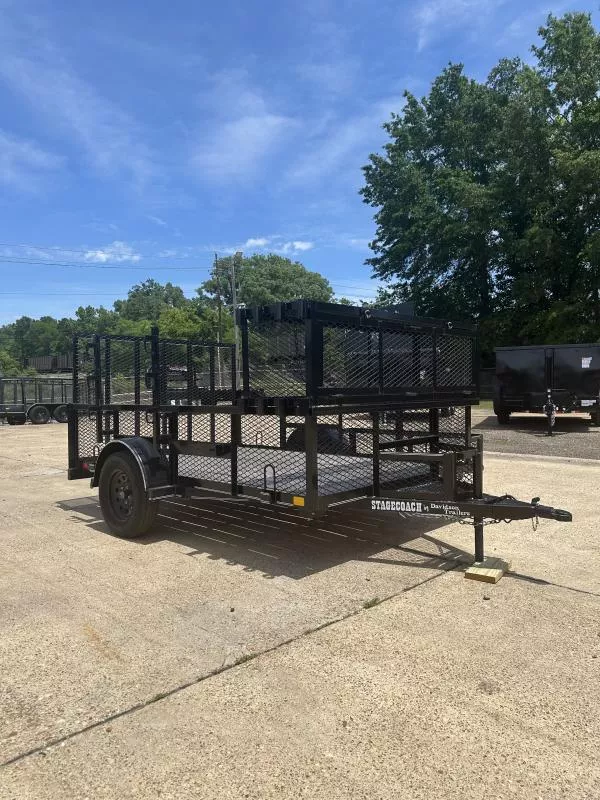 ON SALE NOW   Davidson 77 X 10 SINGLE AXLE PIPETOP LANDSCAPE TRAILER - TEXARKANA LOCATION