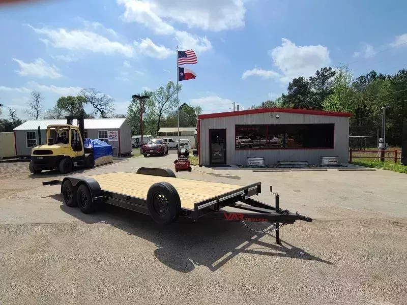 VAR 83 X 20 CAR HAULER WITH A 7,000lb GVWR- CONROE LOCATION