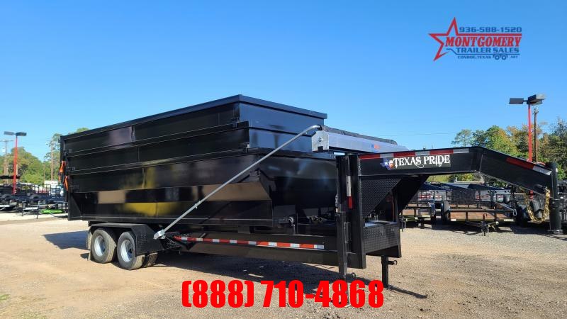 2022 TEXAS PRIDE Dual Tandem Roll Off Dump with THREE 18-Yard-Dumpsters 2022 TEXAS PRIDE Dual Tandem Roll Off Dump with THREE 18-Yard-Dumpsters