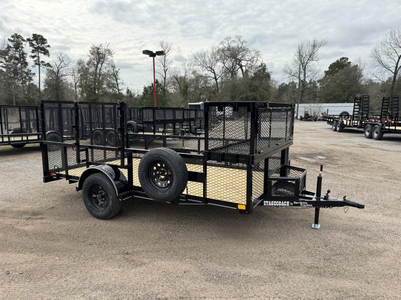 *ONE SALE NOW* Davidson 12 FOOT SINGLE AXLE LANDSCAPE TRAILER WITH 2 FOOT SIDES - TEXARKANA LOCATION