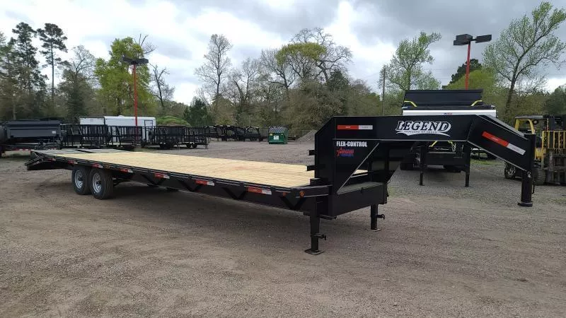 Legend 32 FOOT (27+5) Gooseneck Deckover Trailer with 16,000lb GVWR - Conroe Location