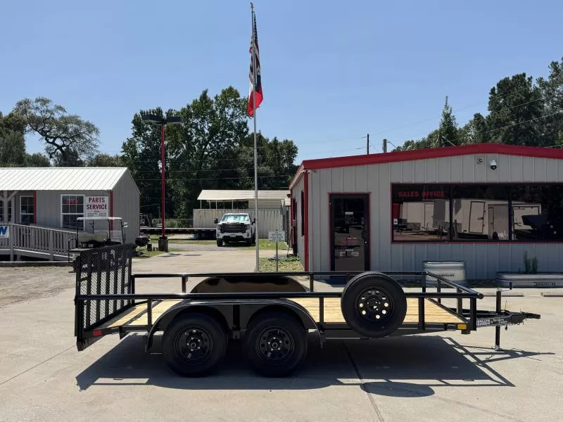 DAVIDSON 77 X 14 PIPETOP TRAILER WITH A DOVETAIL RAMP GATE - Conroe Location