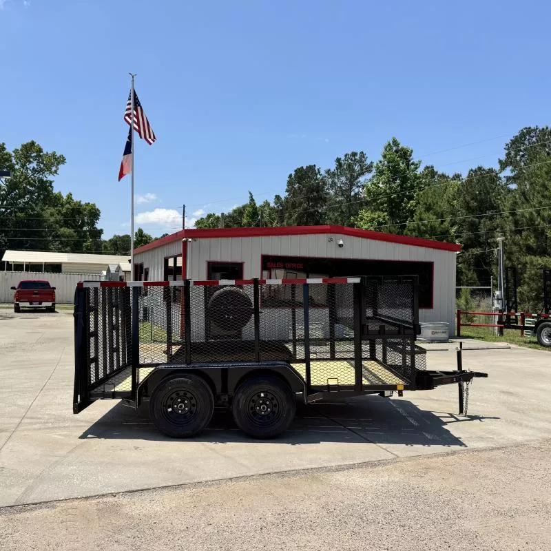 J&C 12 FOOT LANDSCAPE TRAILER