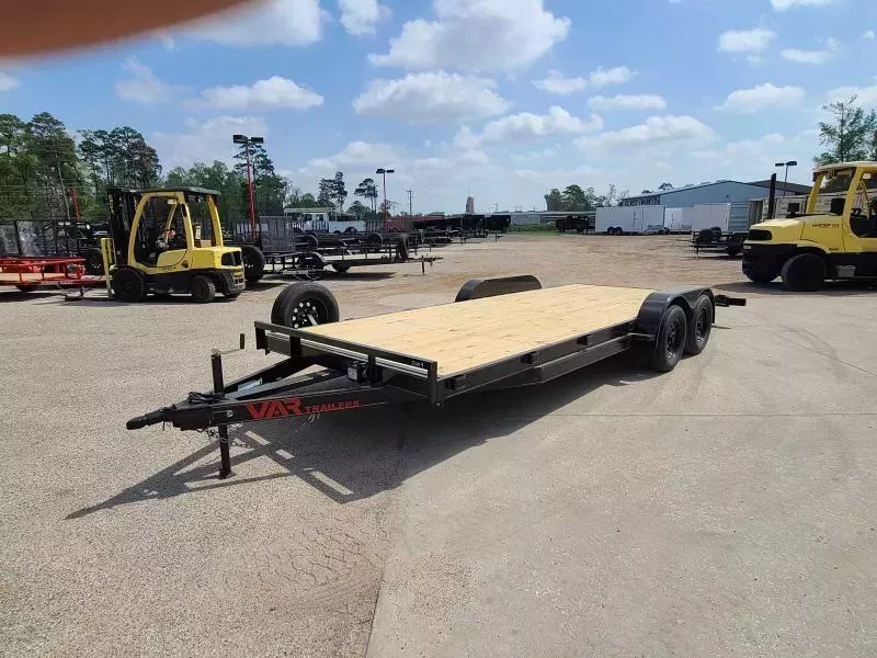 VAR 83 X 18 CAR HAULER WITH A 7,000lb GVWR- CONROE LOCATION