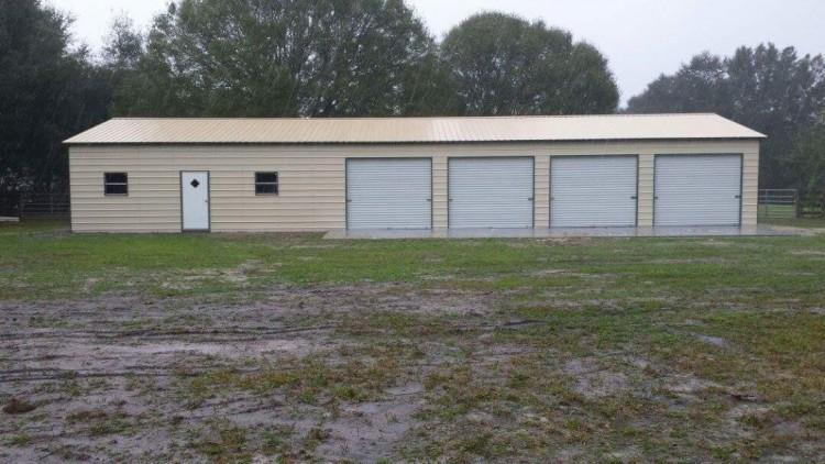 30' x 70' x 10' Four Car Garage Workshop 30' x 70' x 10' Four Car Garage Workshop