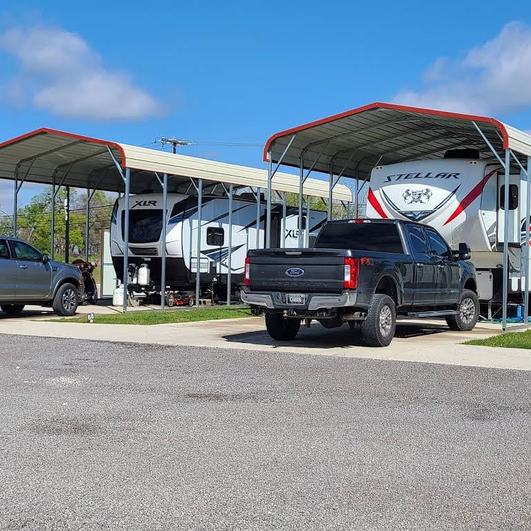 18' x 40' x 12' Regular Roof RV Covers for RV Parks & Resorts