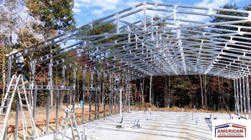 40' x 50' x 14' Barndominium Shell with Wrap Porches Metal Building kiKOTwkgyuq0