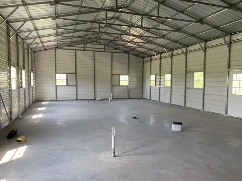 40' x 70' x 12'/9' Barndominium Shell Metal Building American Steel