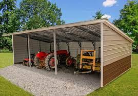 12' x 30' x 8'/6' Loafing Shed, Equipment Storage Barn 0CgaOm3csa9v