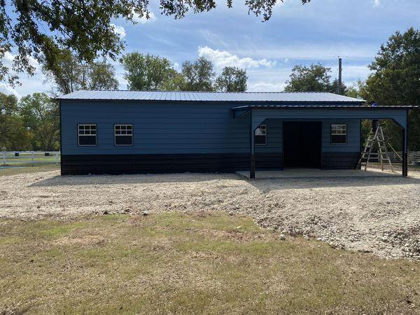 44' x 45' x 10'/8' Custom Workshop Barn Metal Building 44' x 45' x 10'/8' Custom Workshop Barn Metal Building