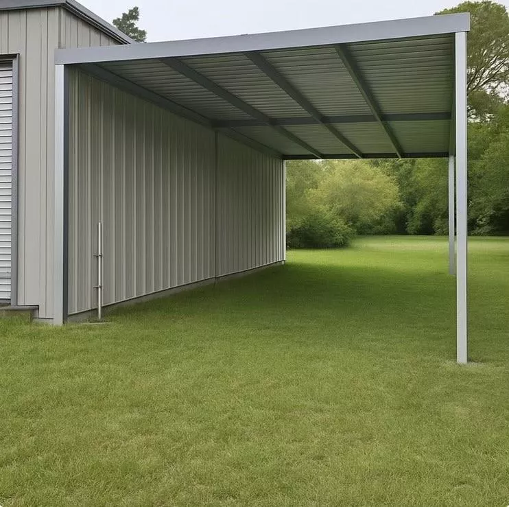20' x 40' x 10' Flat Truss Lean To dFGvZIm7iih6