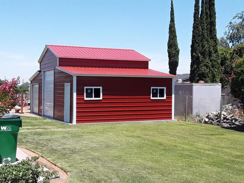 32' x 20' x 12'/8' Triple Wide Step Down Barn 32' x 20' x 12'/8' Triple Wide Step Down Barn