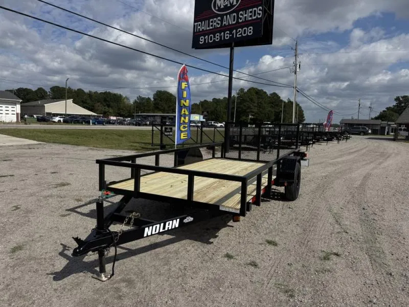 2026 Nolan Manufacturing 6 X 14 3K Landscape Landscape Trailer