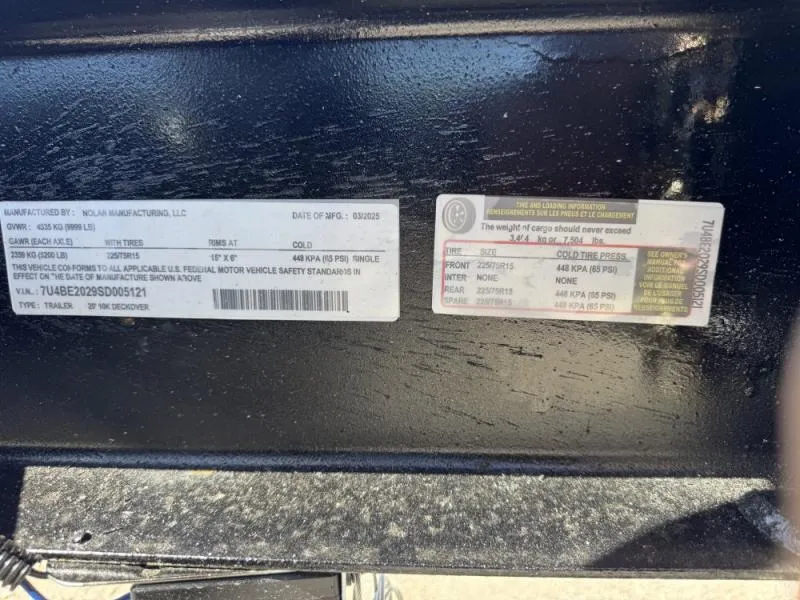 new Equipment / Flatbed Trailers Nolan Manufacturing  for sale, in Lumberton, NC Thumbnail 13