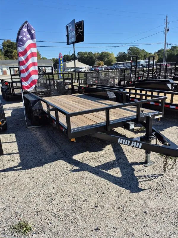 new Equipment / Flatbed Trailers Nolan Manufacturing  for sale, in Lumberton, NC Thumbnail 2