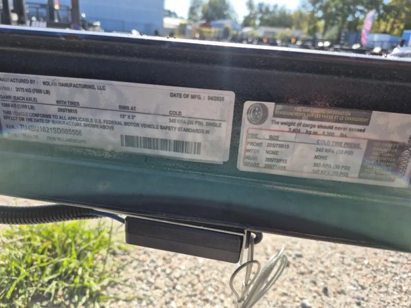 new Equipment / Flatbed Trailers Nolan Manufacturing  for sale, in Lumberton, NC Thumbnail 5