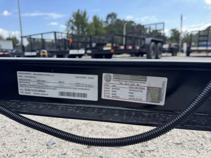 new Equipment / Flatbed Trailers Nolan Manufacturing  for sale, in Lumberton, NC Thumbnail 10