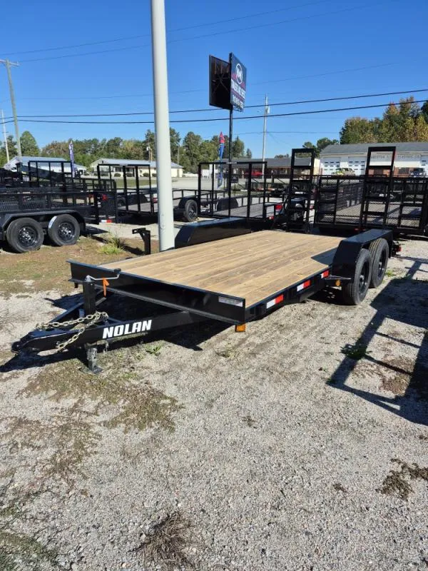 2026 Nolan Manufacturing 7 X 16 7K Equipment Equipment Trailer