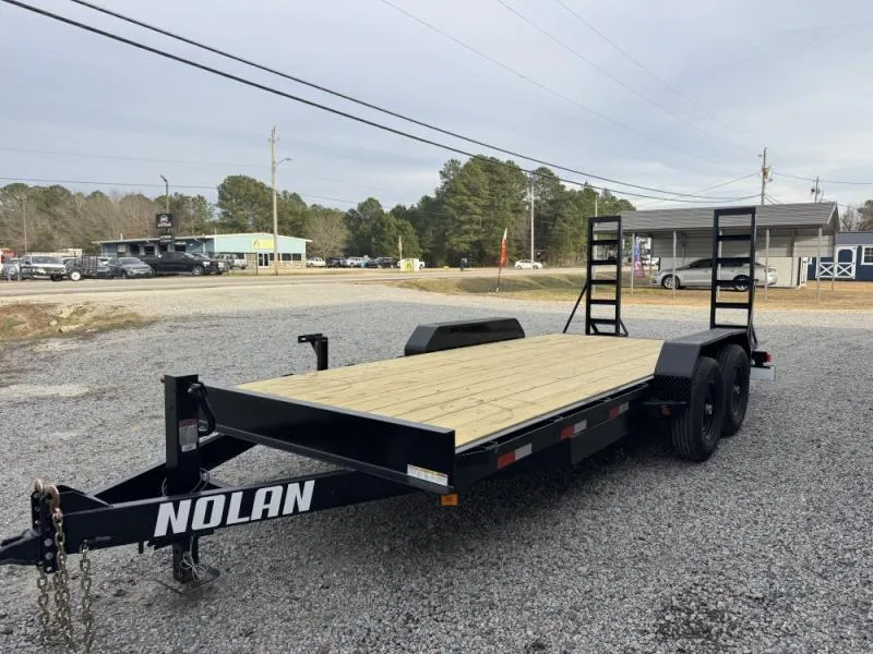 2026 Nolan Manufacturing 7 X 18 14K Equipment Equipment Trailer