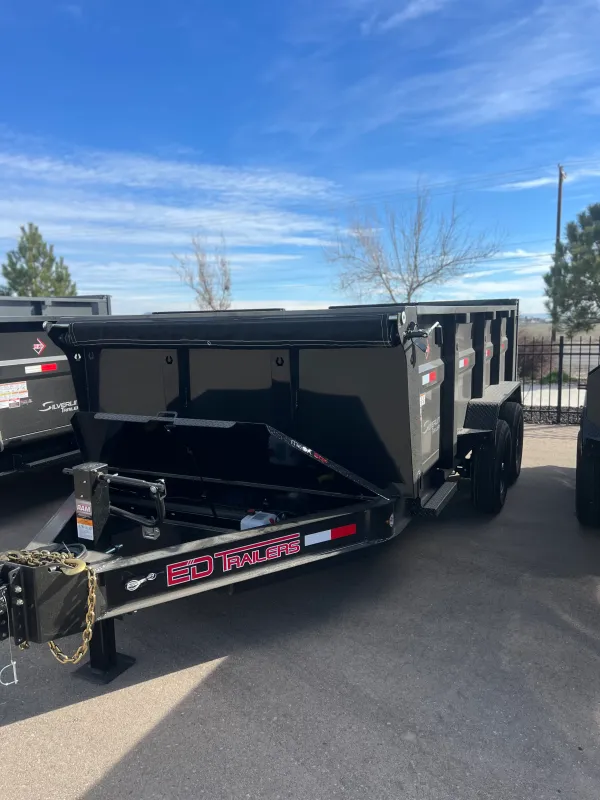 2026 ED Trailers 7’X16’ Bumper Pull dump trailer General Trailers