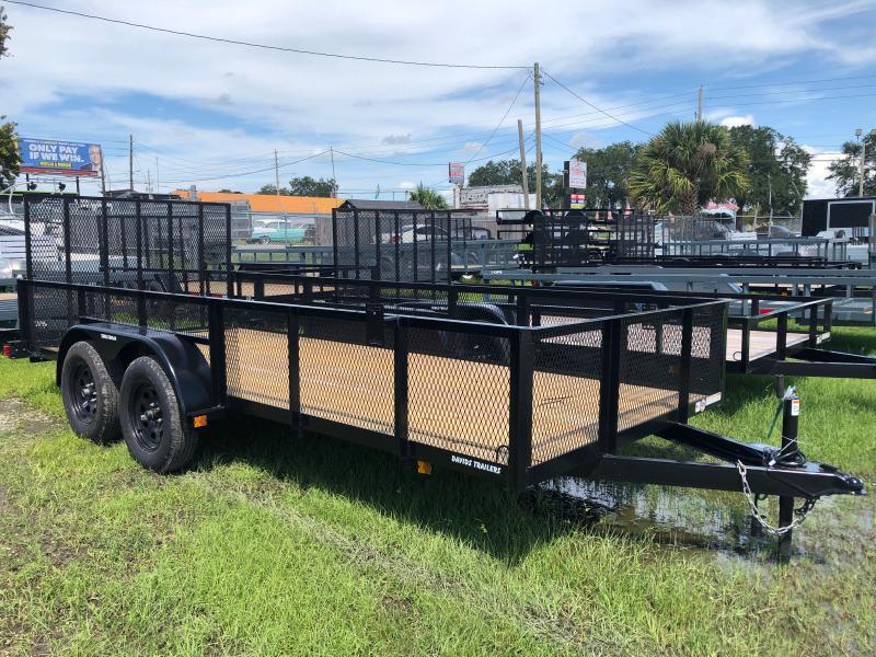 2022 Triple Crown Trailers 6X16, 2' MESH SIDES Utility Trailer Orlando, FL Trailer Dealer