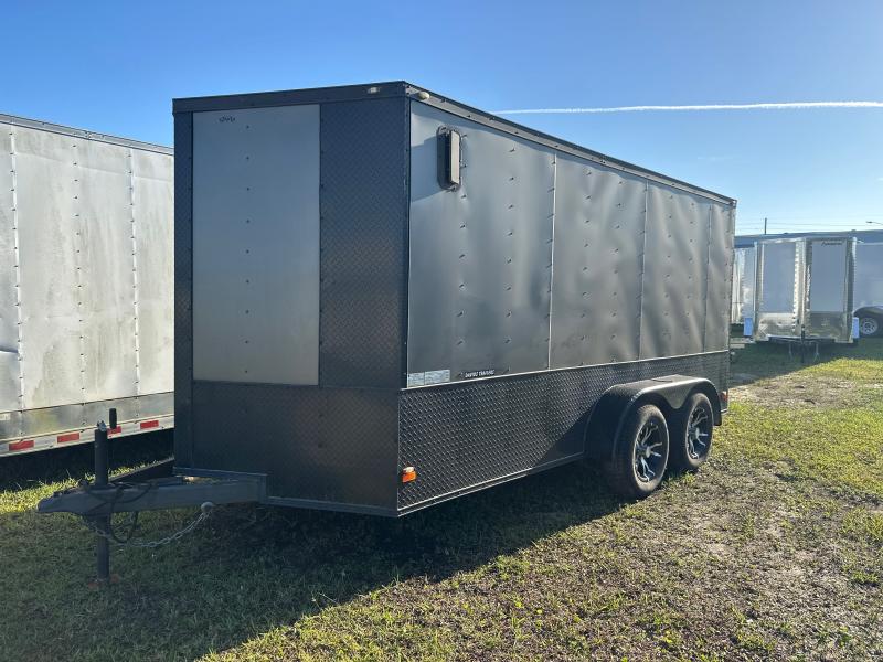 2016 Covered Wagon Trailers 7X14 TA CW USED Cargo / Enclosed Trailer 2016 Covered Wagon Trailers 7X14 TA CW USED Cargo / Enclosed Trailer