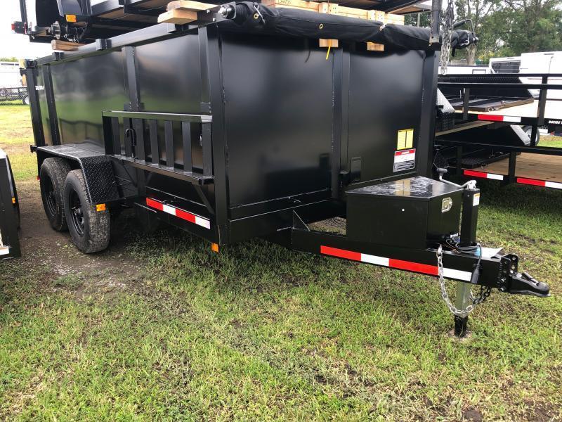 2022 Triple Crown Trailers 7x14 HD DUMP Dump Trailer Orlando, FL Trailer Dealer Shop Dump