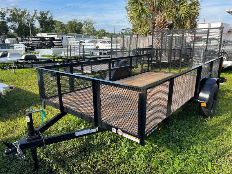 2022 Triple Crown Trailers 6x12 Single Axle with 2' Mesh Sides Utility Trailer 2022 Triple Crown Trailers 6x12 Single Axle with 2' Mesh Sides Utility Trailer
