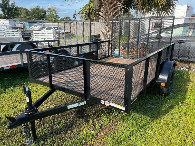 2022 Triple Crown Trailers 6X10 with 2' Mesh Sides Utility Trailer