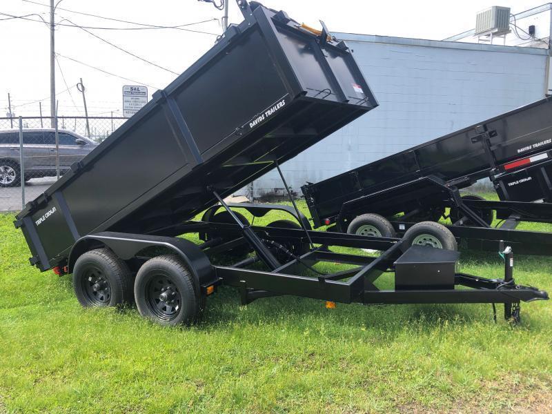 2023 Triple Crown Trailers 6x12 Lowrider Dump Trailer 2023 Triple Crown Trailers 6x12 Lowrider Dump Trailer