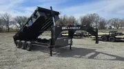 2026 Hillcrest Trailers 7x16 Triple 7 Gooseneck Dump Trailer
