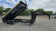 2026 Liberty Trailers 7x16 Gooseneck Dump Trailer