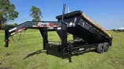 2026 Liberty Trailers 7x16 Gooseneck Dump Trailer