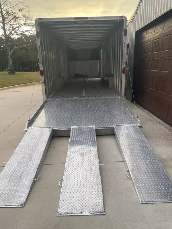 used Car Haulers / Racing Trailers Featherlite  for sale, in Valley View, TX Thumbnail 3