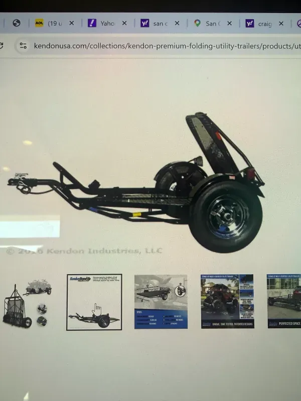 used ATV Trailers Kendon  for sale, in San Clemente, CA Thumbnail 3