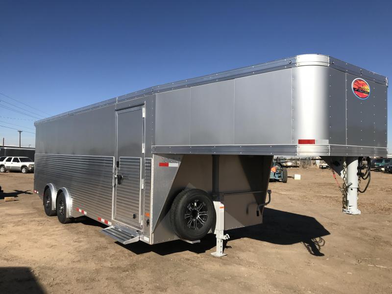 2023 Sundowner Trailers Gooseneck 24 foot cargo All Aluminum Enclosed