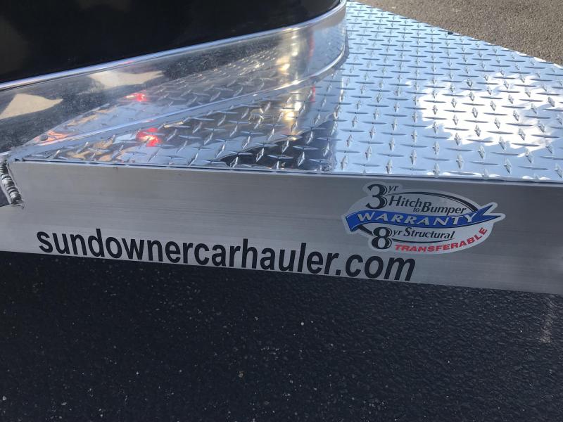 2022 Sundowner Car Hauler with Rock Guard Schrecks Auto Equipment