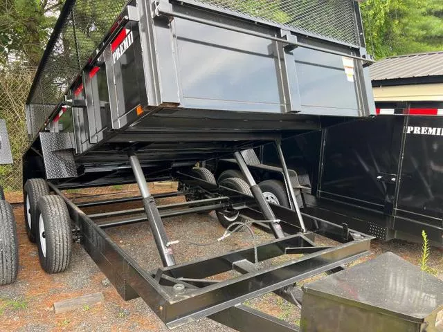 2023 Premier hydraulic dump 2ft removable sides w/tarp 14k
