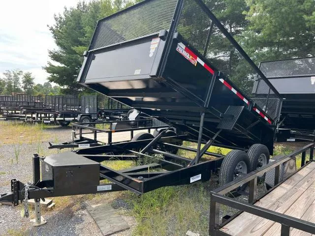2023 Premier Dump High Side 7x12 Blk 12k; H012230