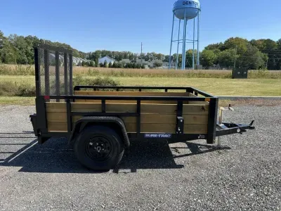 2027 Sure-trac Trailers 5x8 Tube Top 3 Board High Side