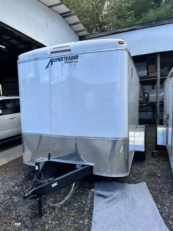 2022 HomeSteader 7x12 Encl.7k White; N112315 in Woodbine, MD | Trailer ...