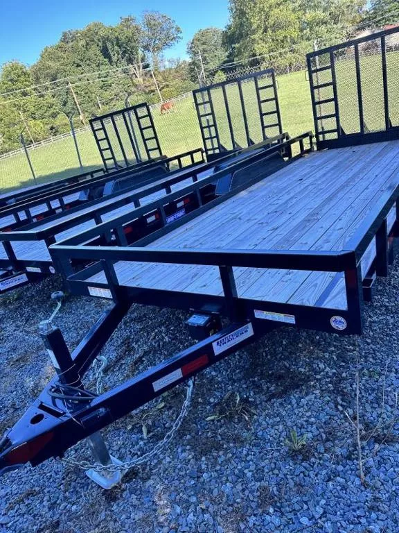 2023 Sure-Trac 7x18 Tube Top 10K (HD Contractor Gate); 377678